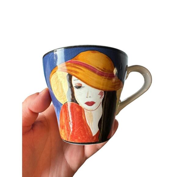 SANGO FARIO VINTEAGE MUG SET 16 PIECE - Picture 5 of 7